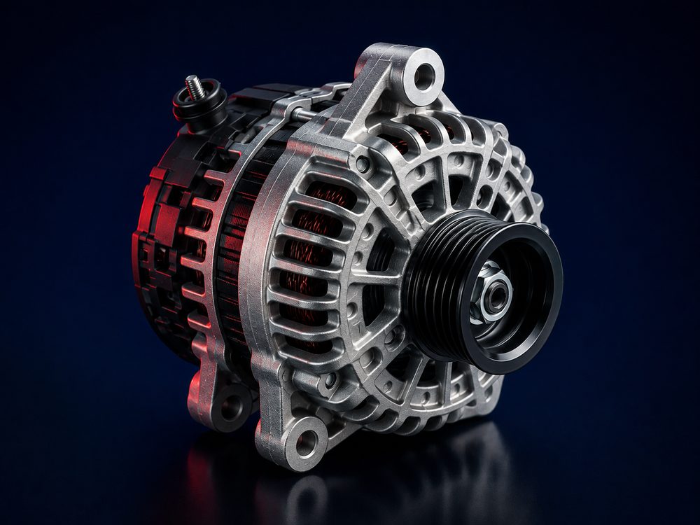 New GM alternator with pulley, OEM specification
